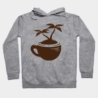 Relaxed Coffee Beach Hoodie